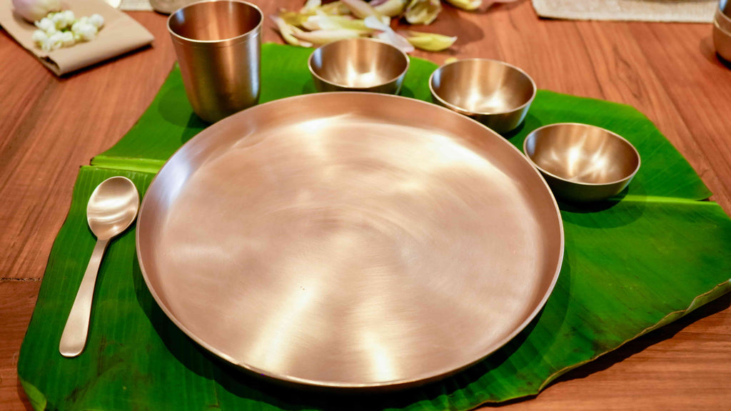 Everday Kansa Thali set - 11inches
