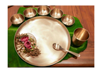 Maharaja Premium Kansa(Bronze) Thali set