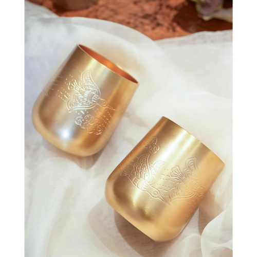 Ambar Pakshi Pure Brass Glass