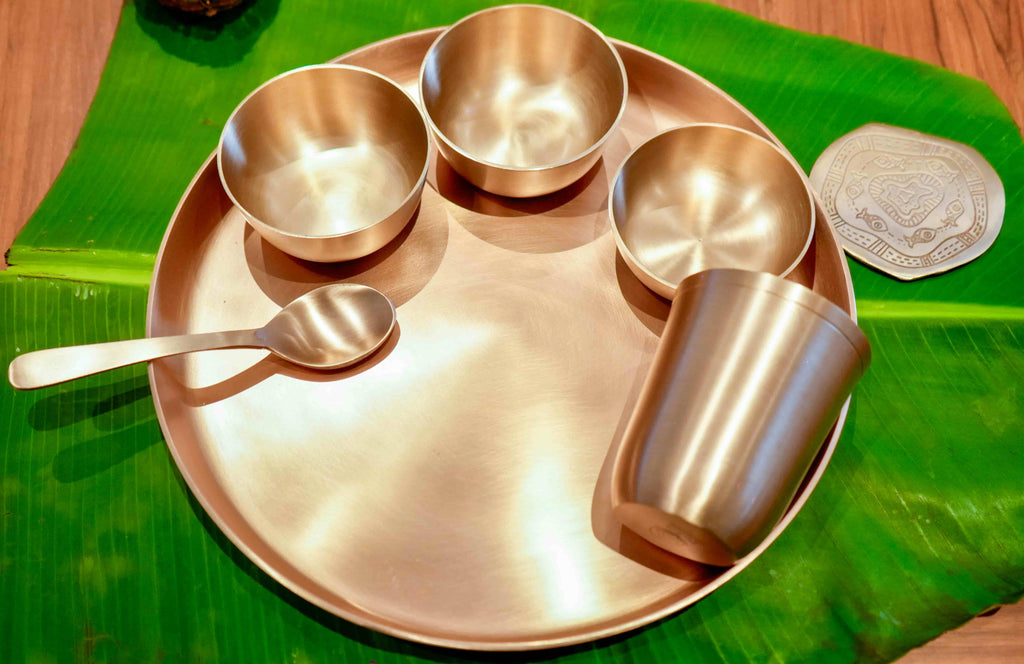 Everday Kansa Thali set - 11inches