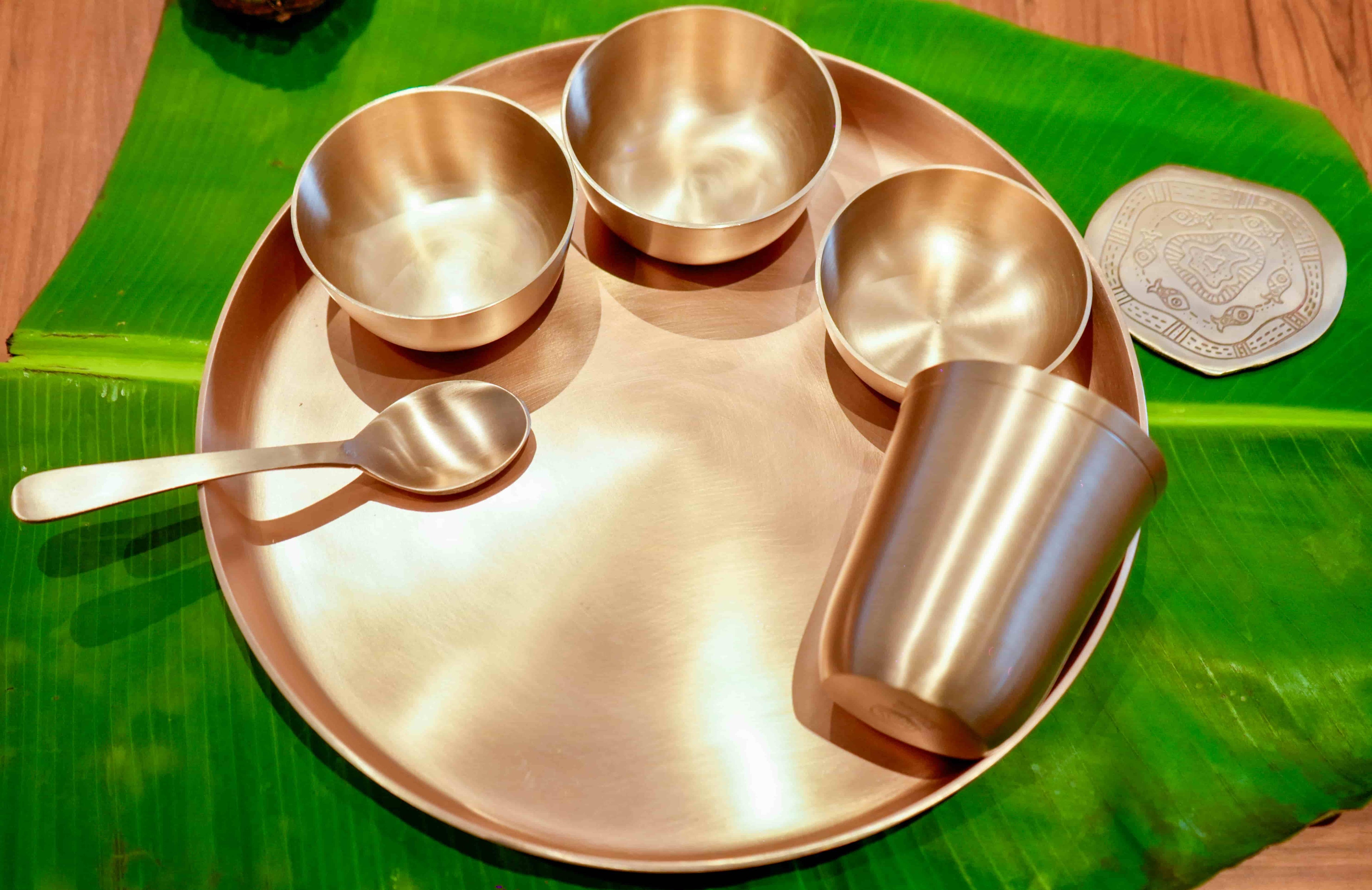 Everday Kansa Thali set - 11inches