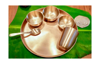 Everday Premium Kansa(Bronze) Thali set - 11inches