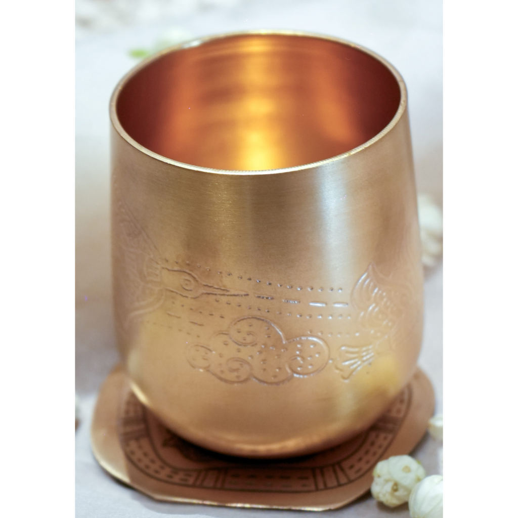 Ambar Pakshi Pure Brass Glass