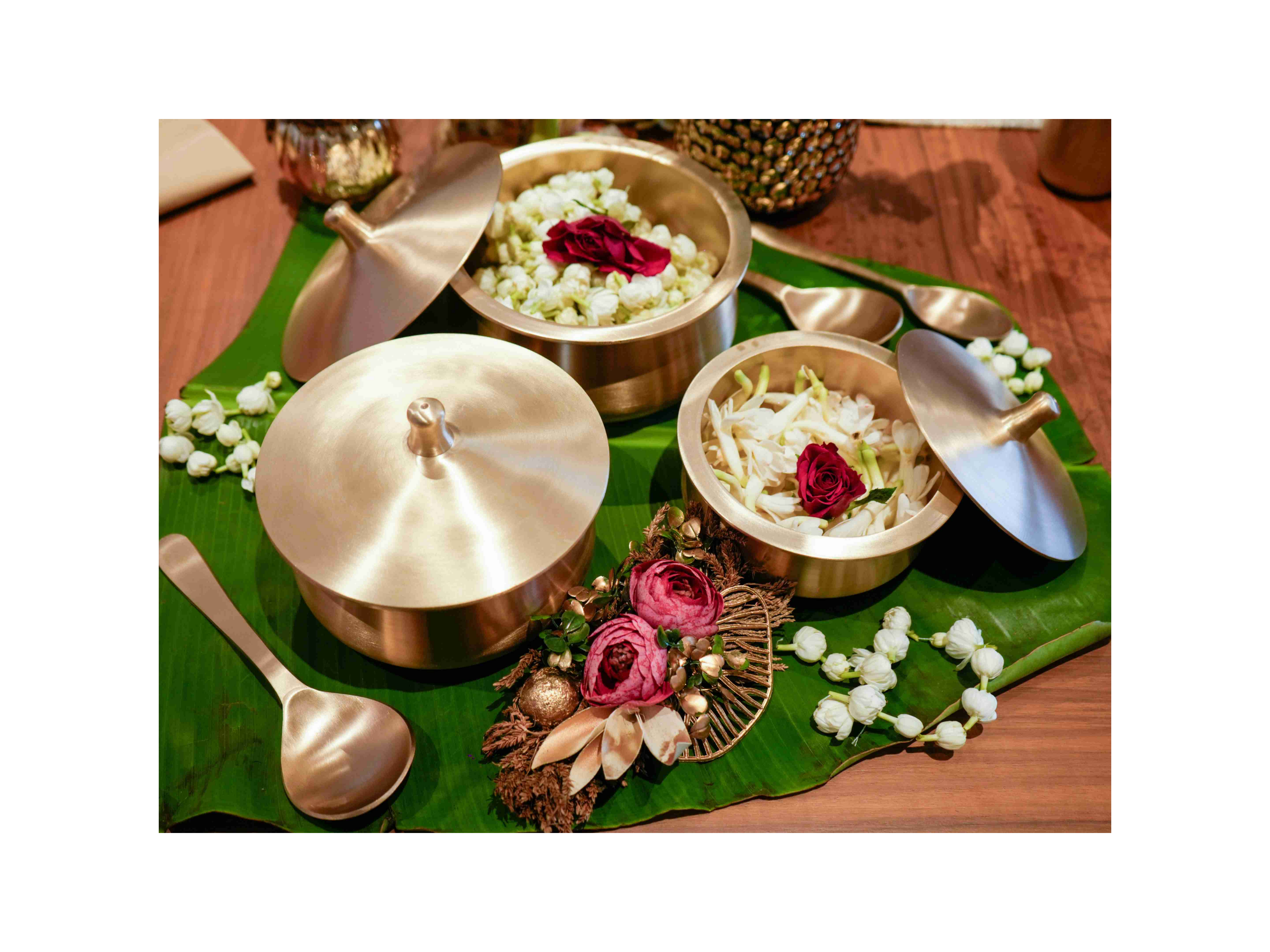 Pure Kansa(Bronze) Serving Bowl set