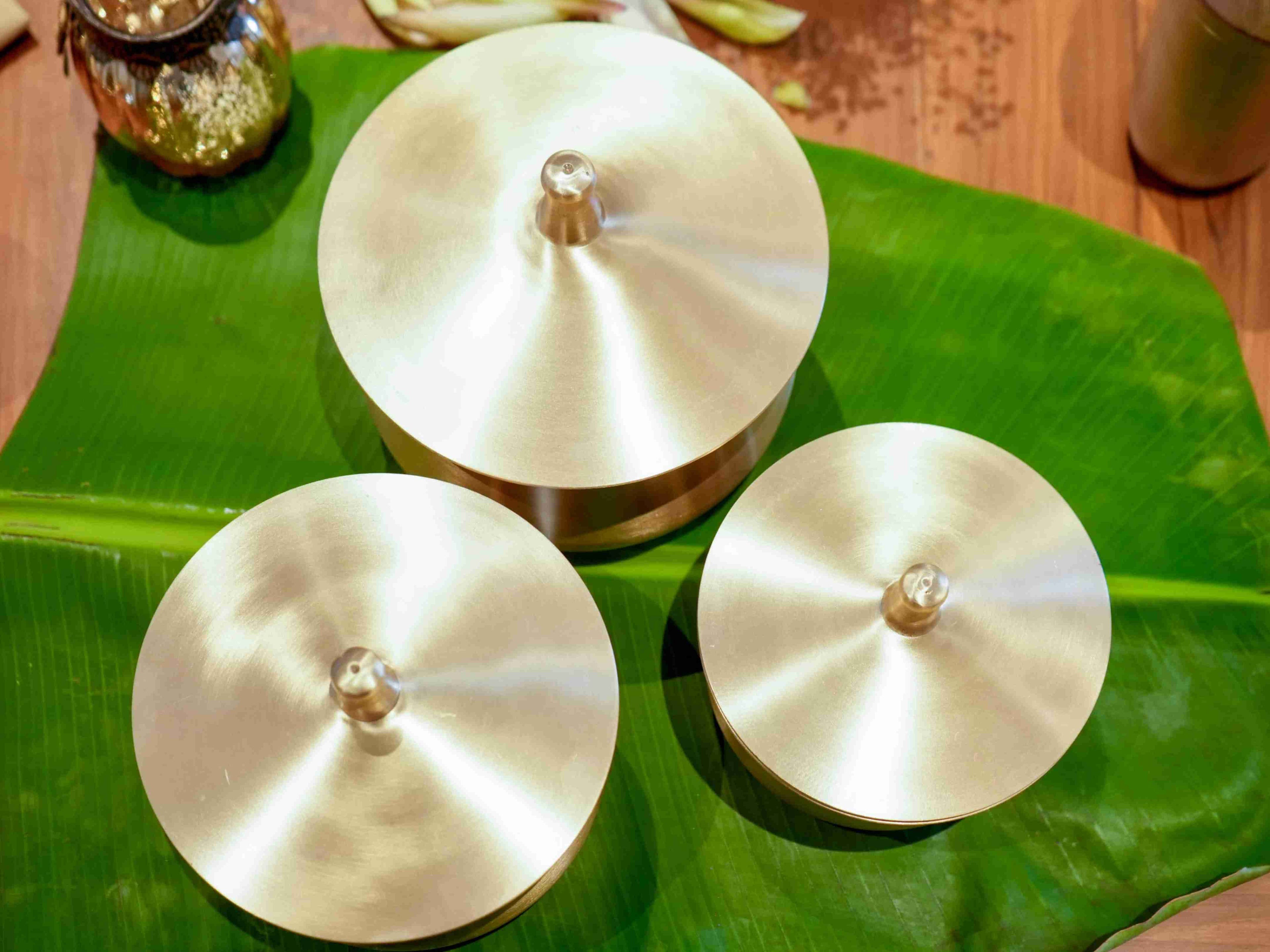 Pure Kansa(Bronze) Serving Bowl set