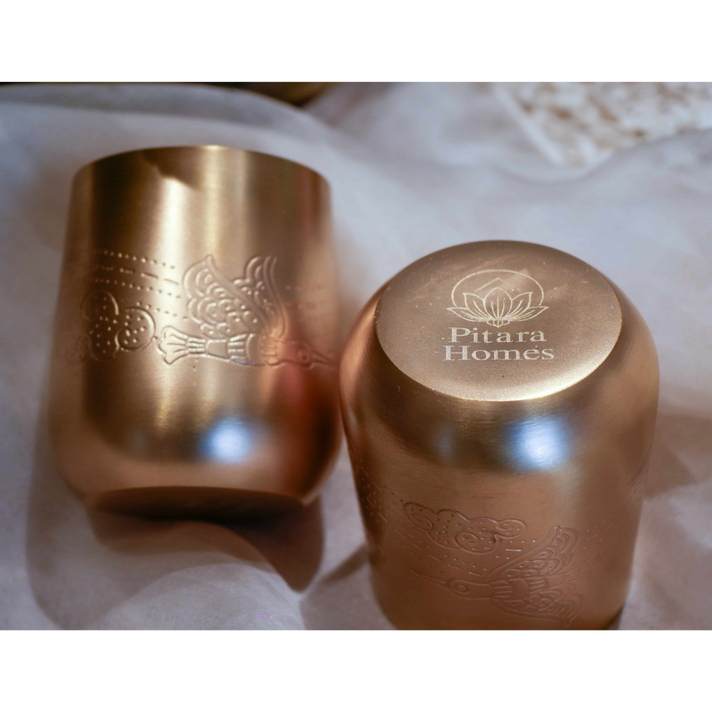 Ambar Pakshi Pure Brass Glass