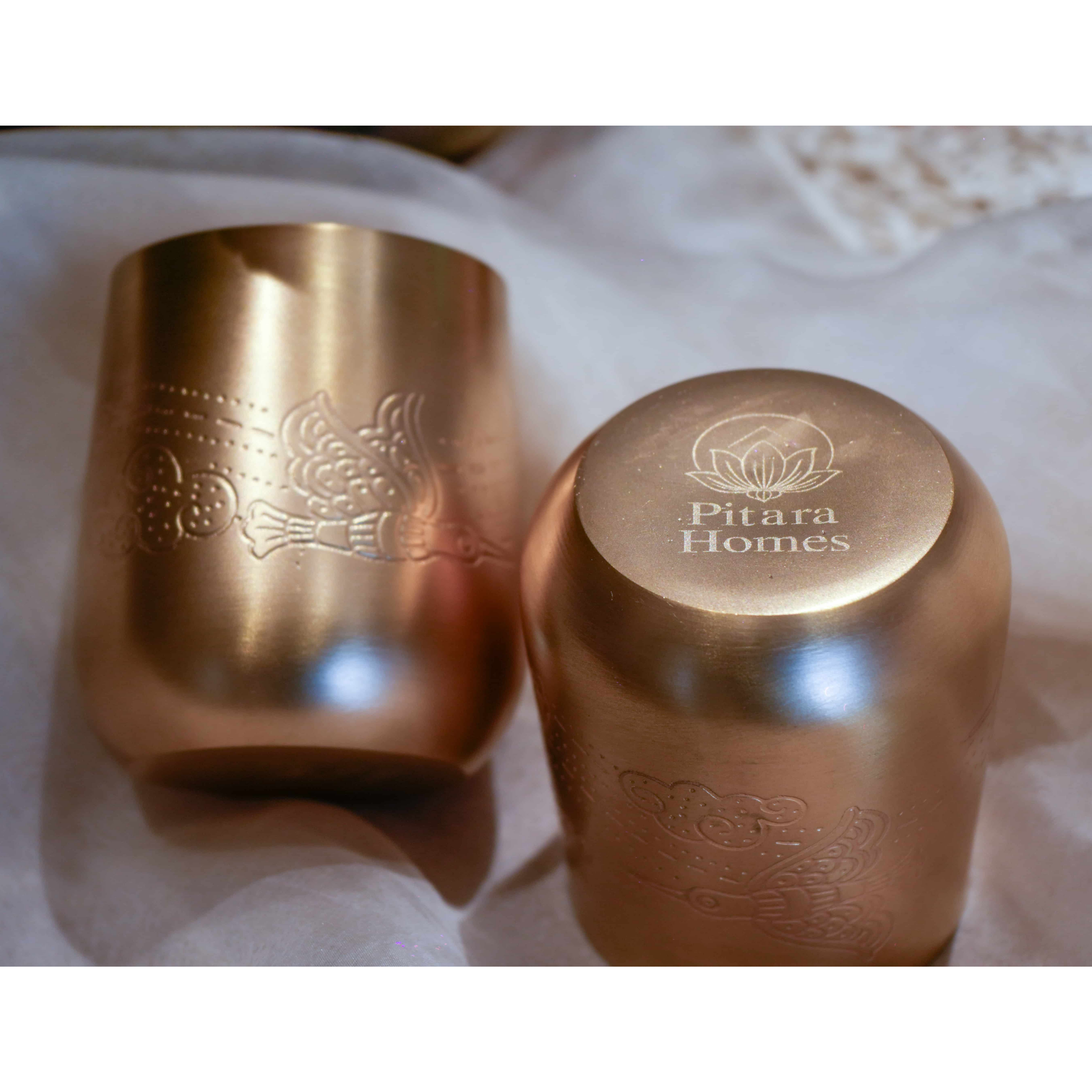 Ambar Pakshi Pure Brass Glass