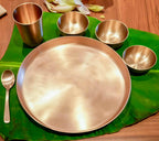 Everday Kansa Thali set - 11inches