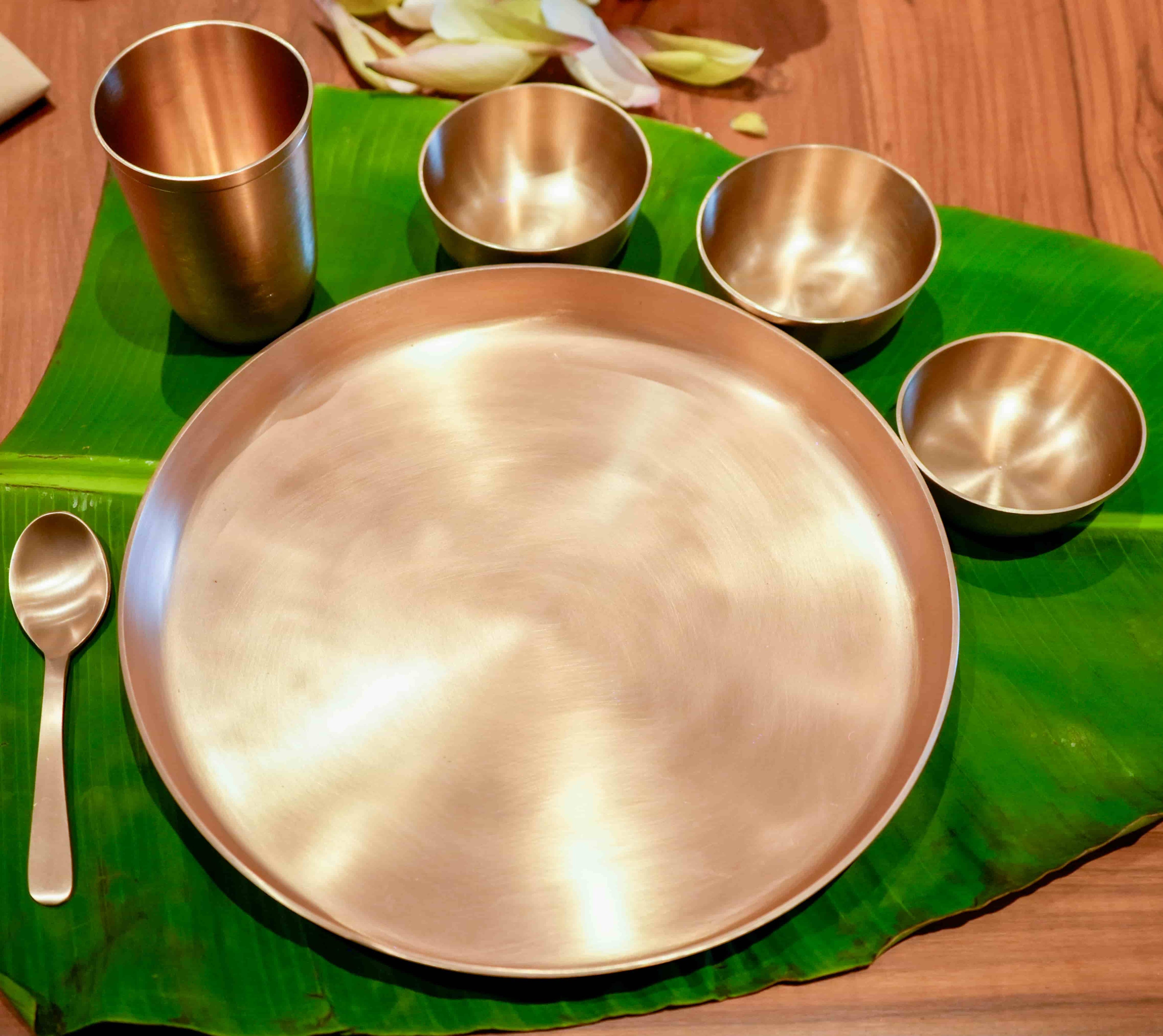Everday Kansa Thali set - 11inches