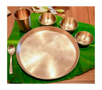 Everday Premium Kansa(Bronze) Thali set - 11inches