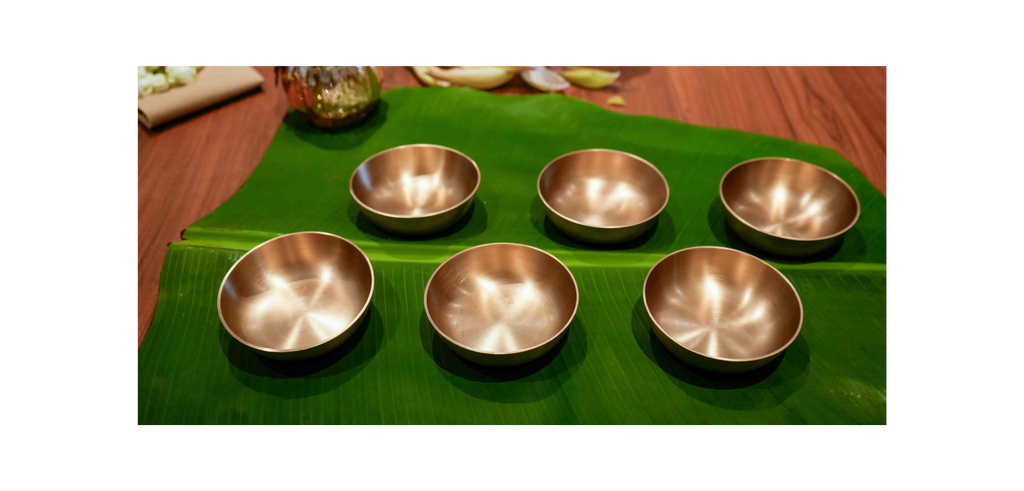 Pure Kansa(Bronze) Sweet Plates (Set)