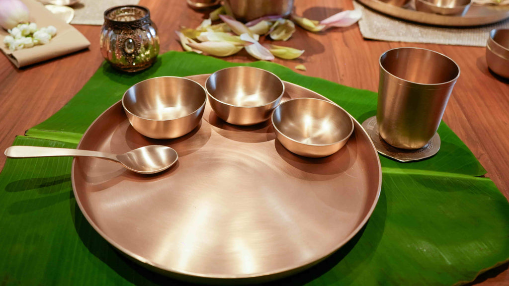 Everday Kansa Thali set - 11inches