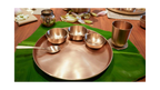 Everday Premium Kansa(Bronze) Thali set - 11inches
