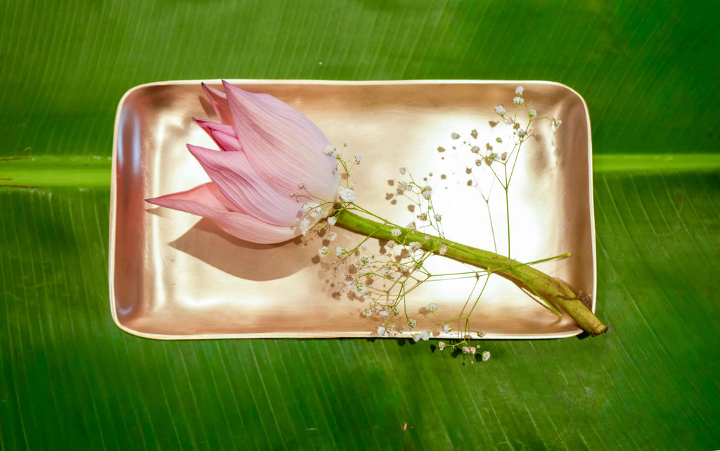 Utsaav Kansa Serving Platter