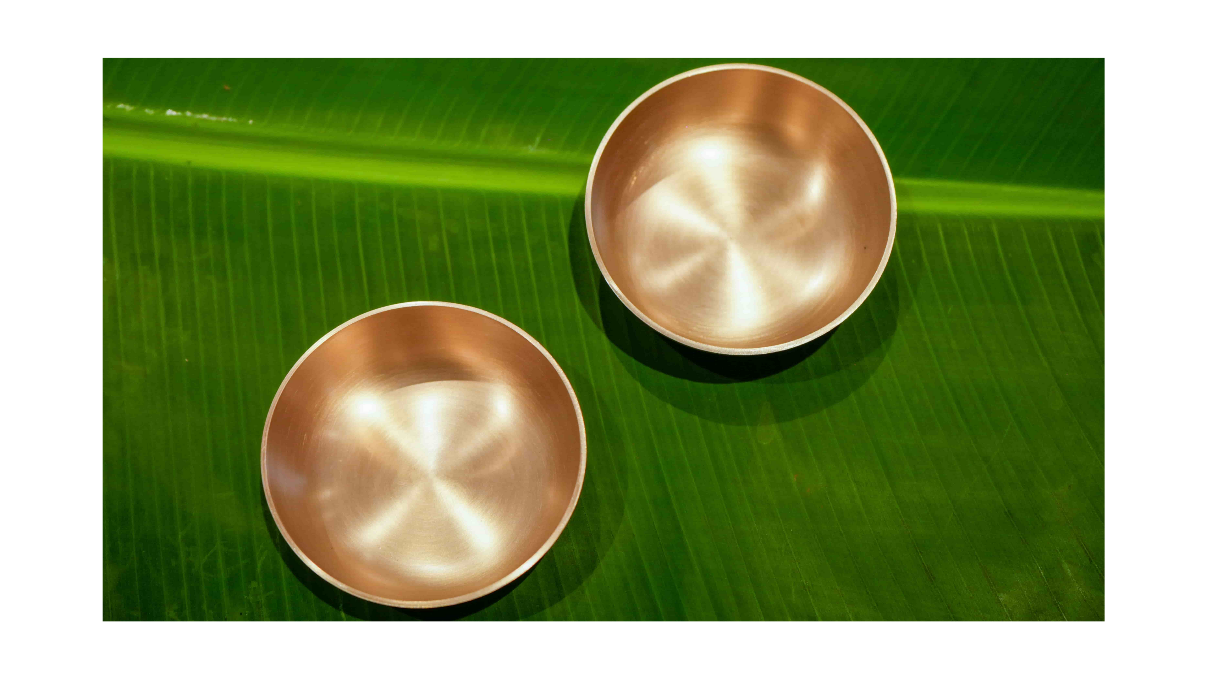 Pure Kansa(Bronze) Sweet Plates (Set)