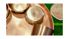 Everday Premium Kansa(Bronze) Thali set - 11inches