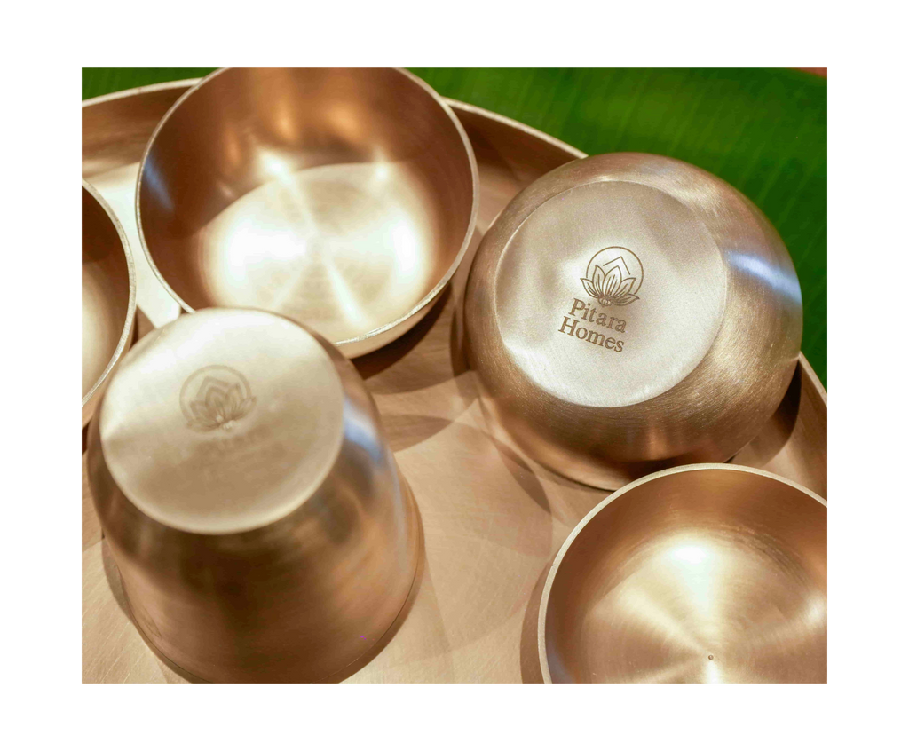 Maharaja Premium Kansa(Bronze) Thali set