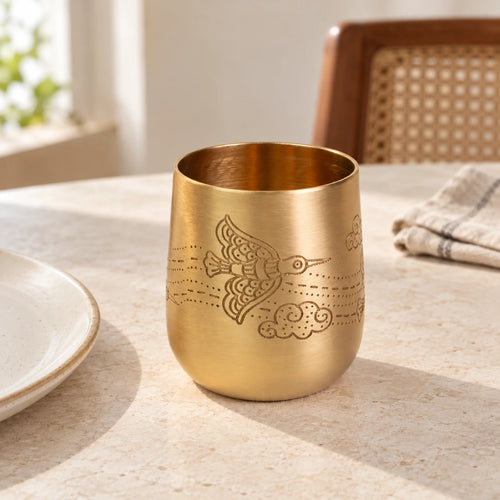 Ambar Pakshi Pure Brass Glass