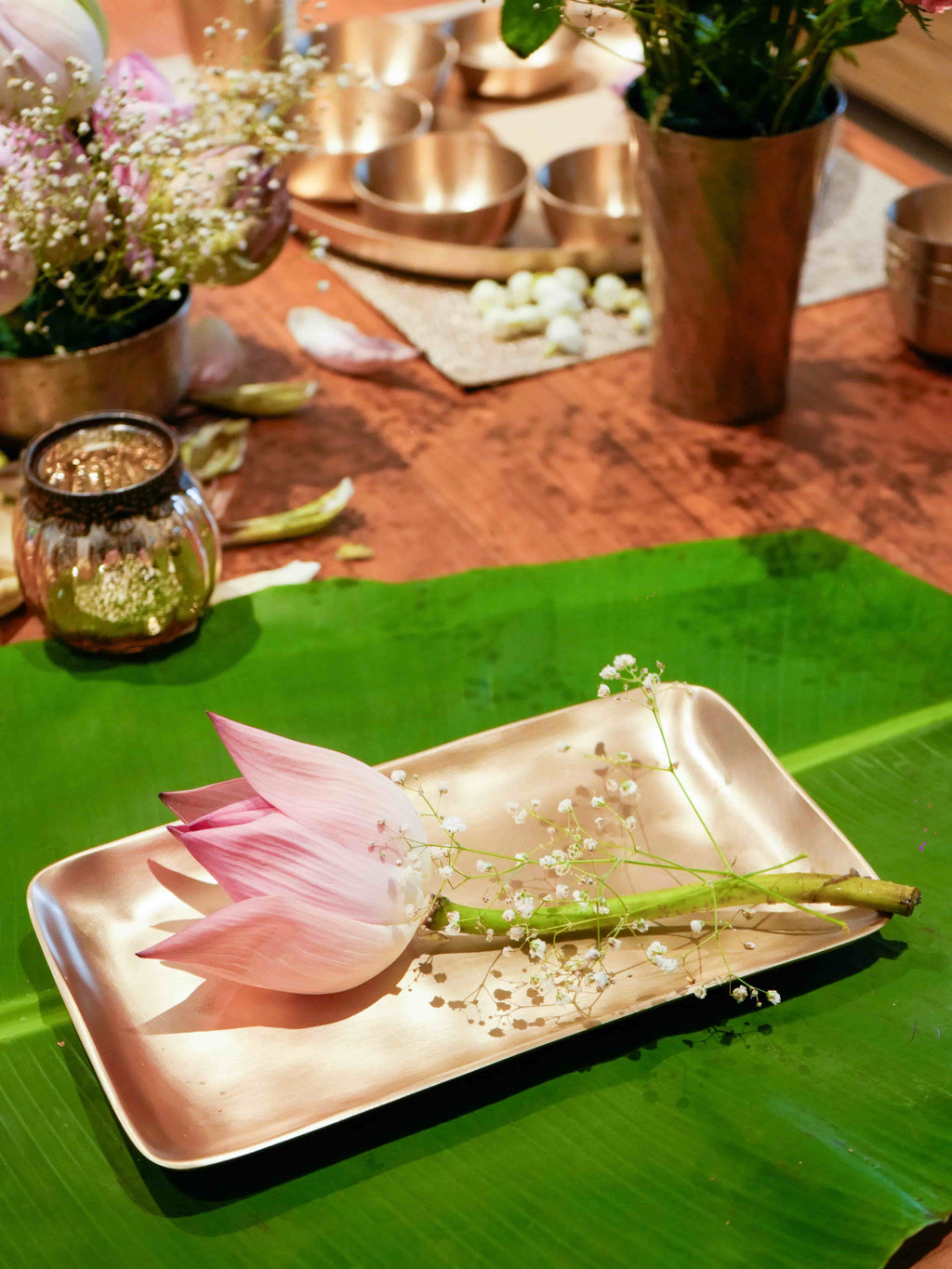 Utsaav Kansa Serving Platter