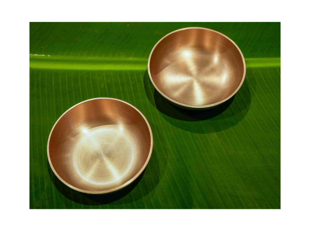 Pure Kansa(Bronze) Sweet Plates (Set)