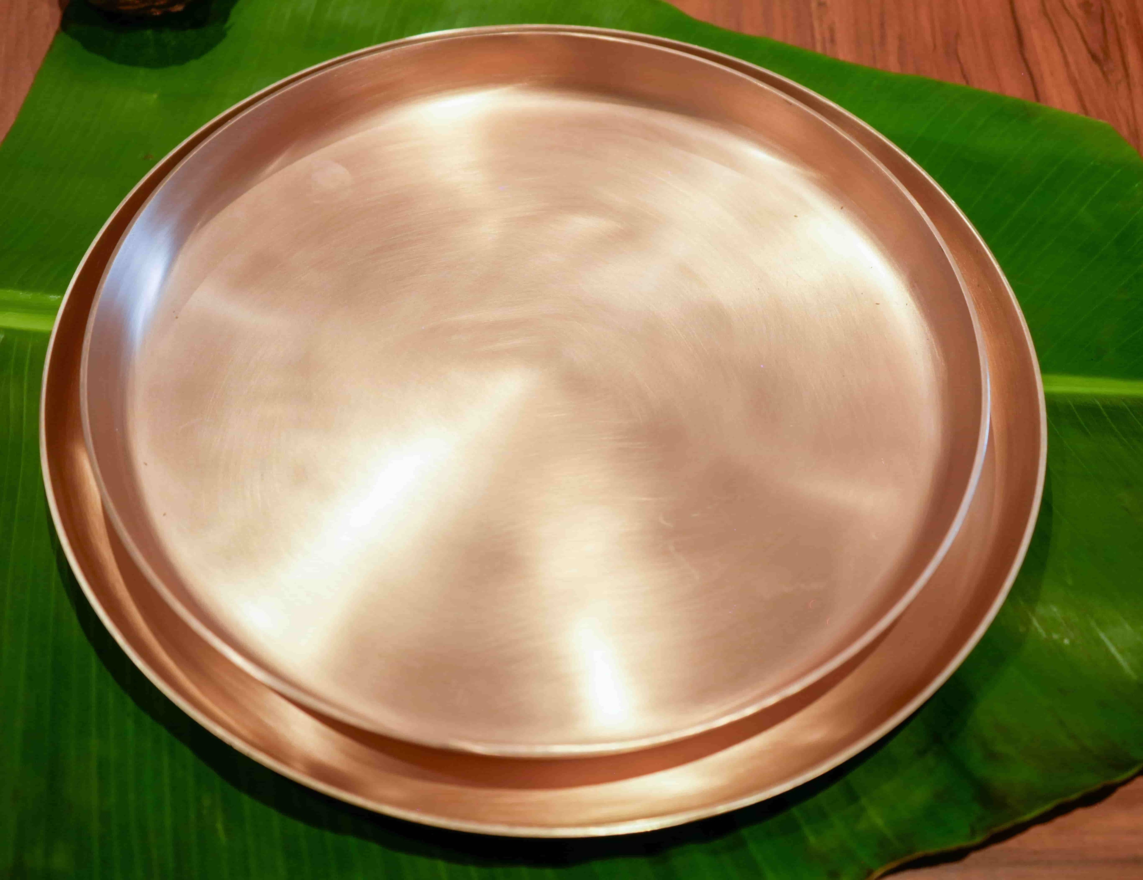 Kansa Dinner Thali/Plate
