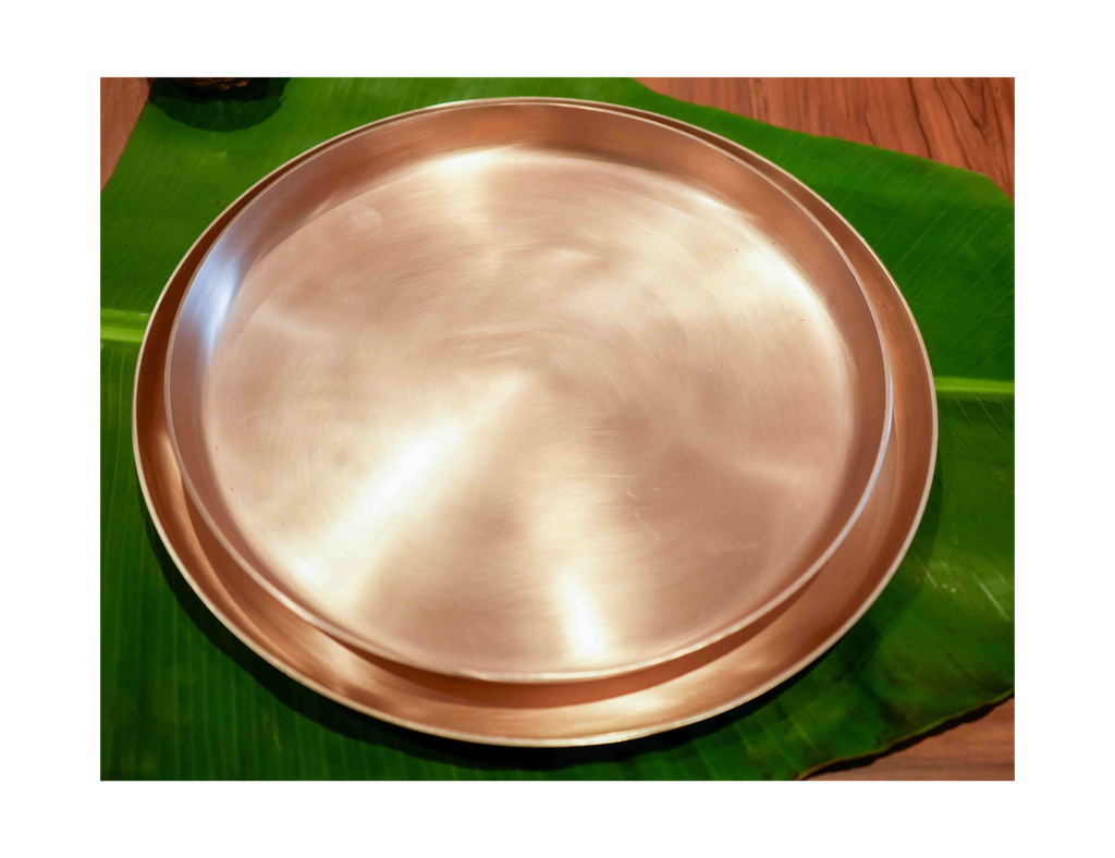 Premium Kansa(Bronze) Dinner Thali/Plate