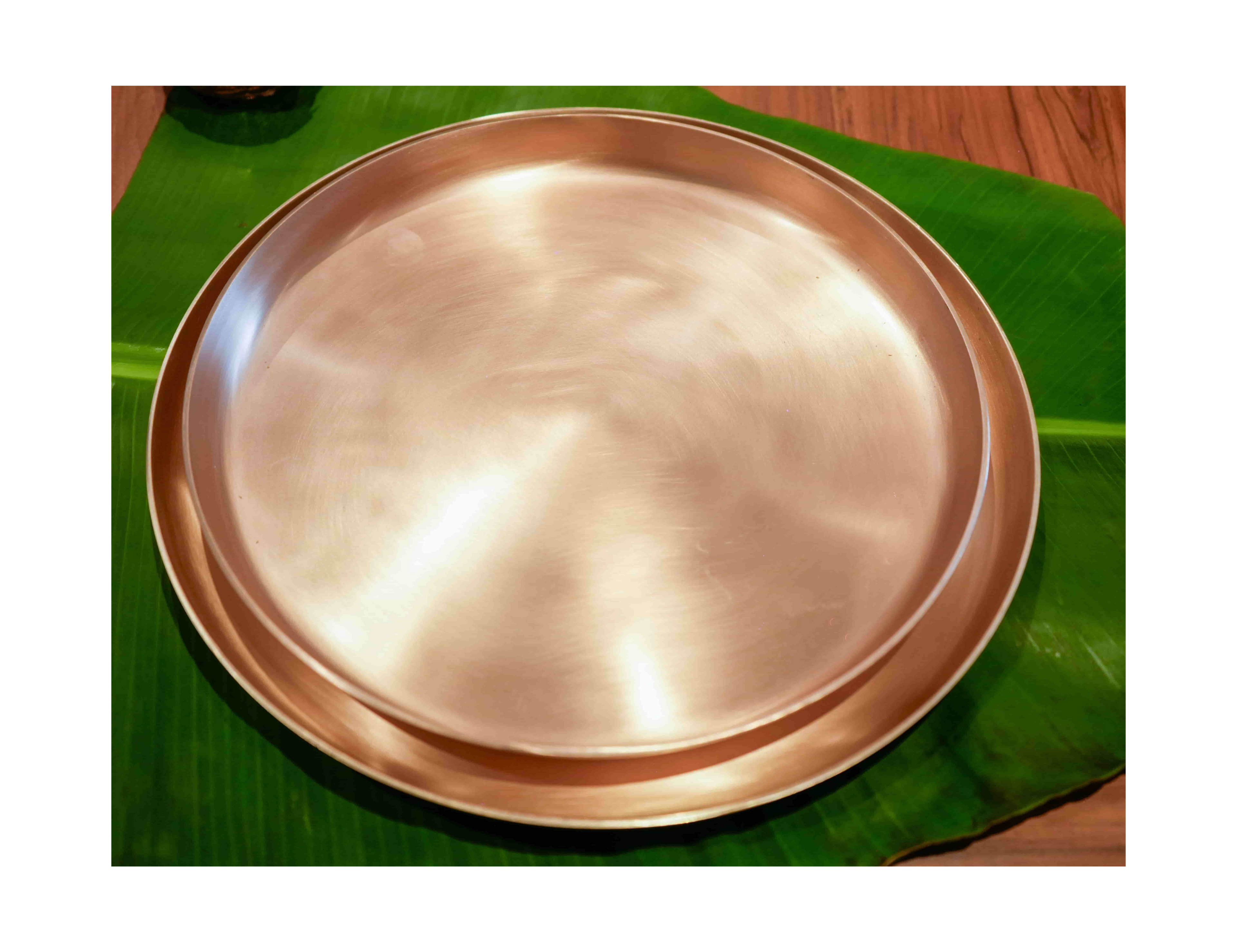 Premium Kansa(Bronze) Dinner Thali/Plate