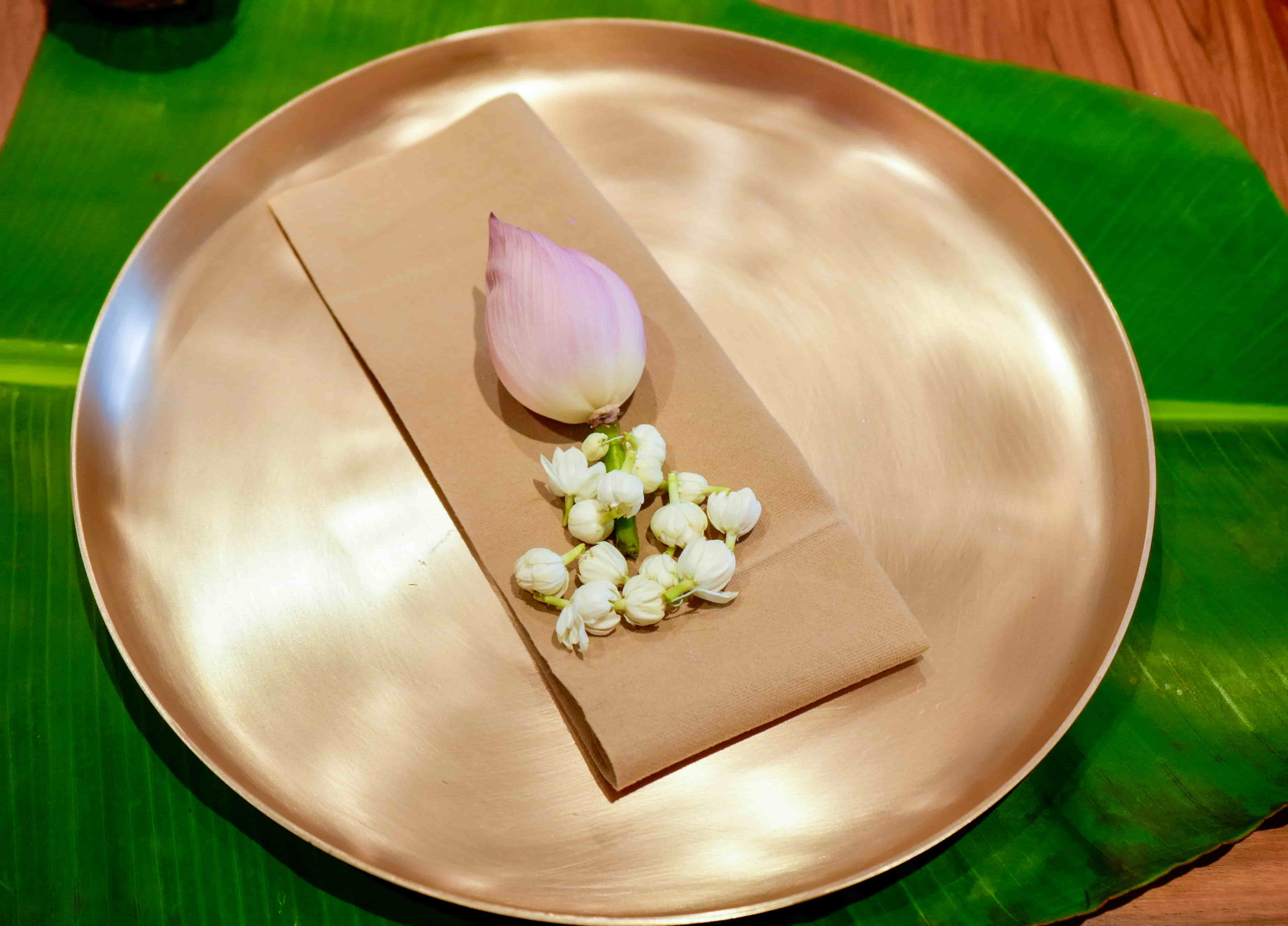 Kansa Dinner Thali/Plate