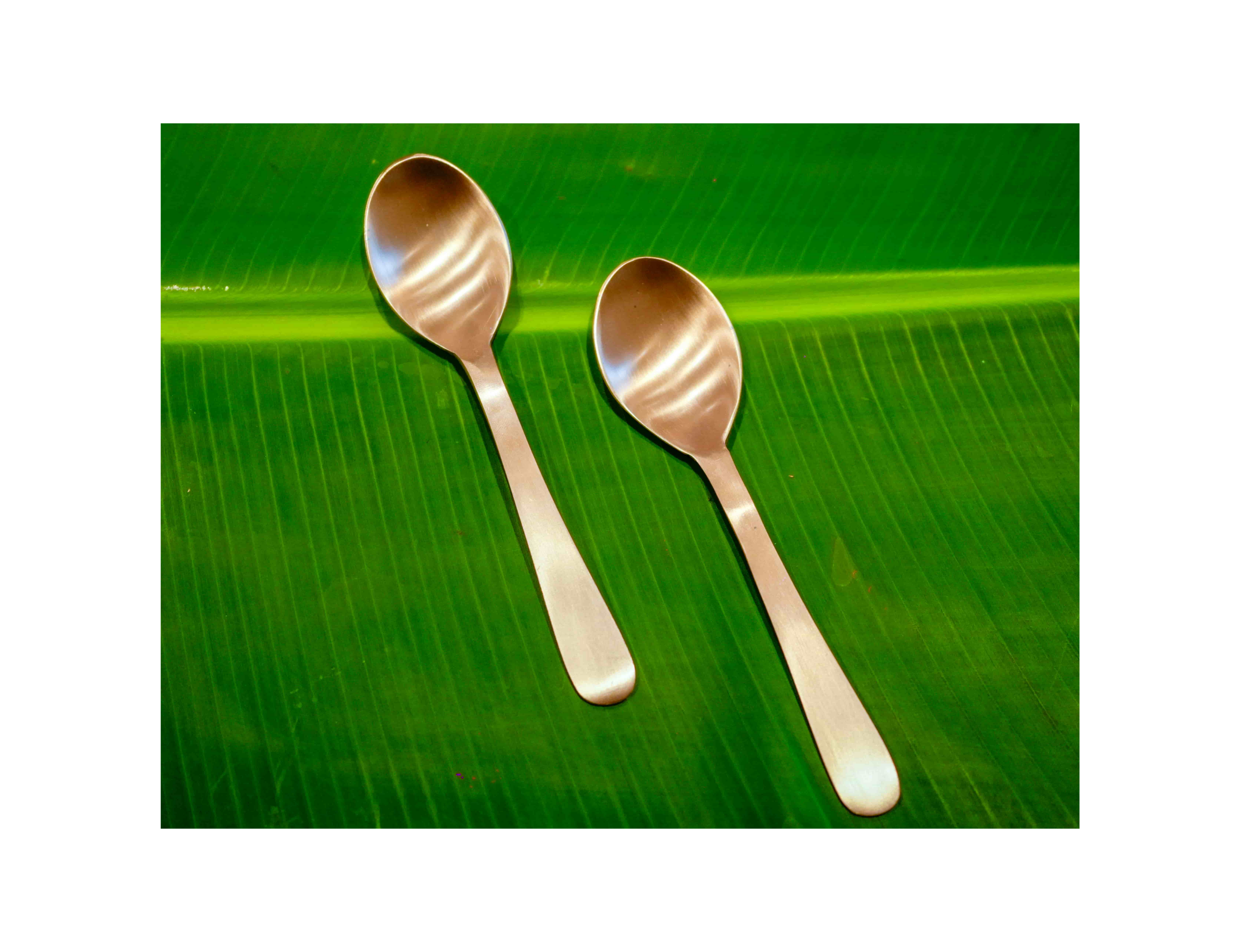 Pure Kansa(Bronze) Eating spoon (Set)