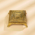 Pure Brass Swastik Chawki