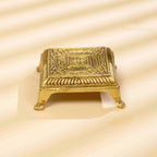 Pure Brass Swastik Chawki
