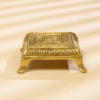 Pure Brass Swastik Chawki