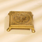 Pure Brass Charan Paduka Chawki