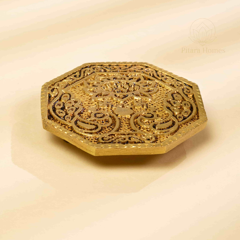 Pure Brass Lotus Chawki