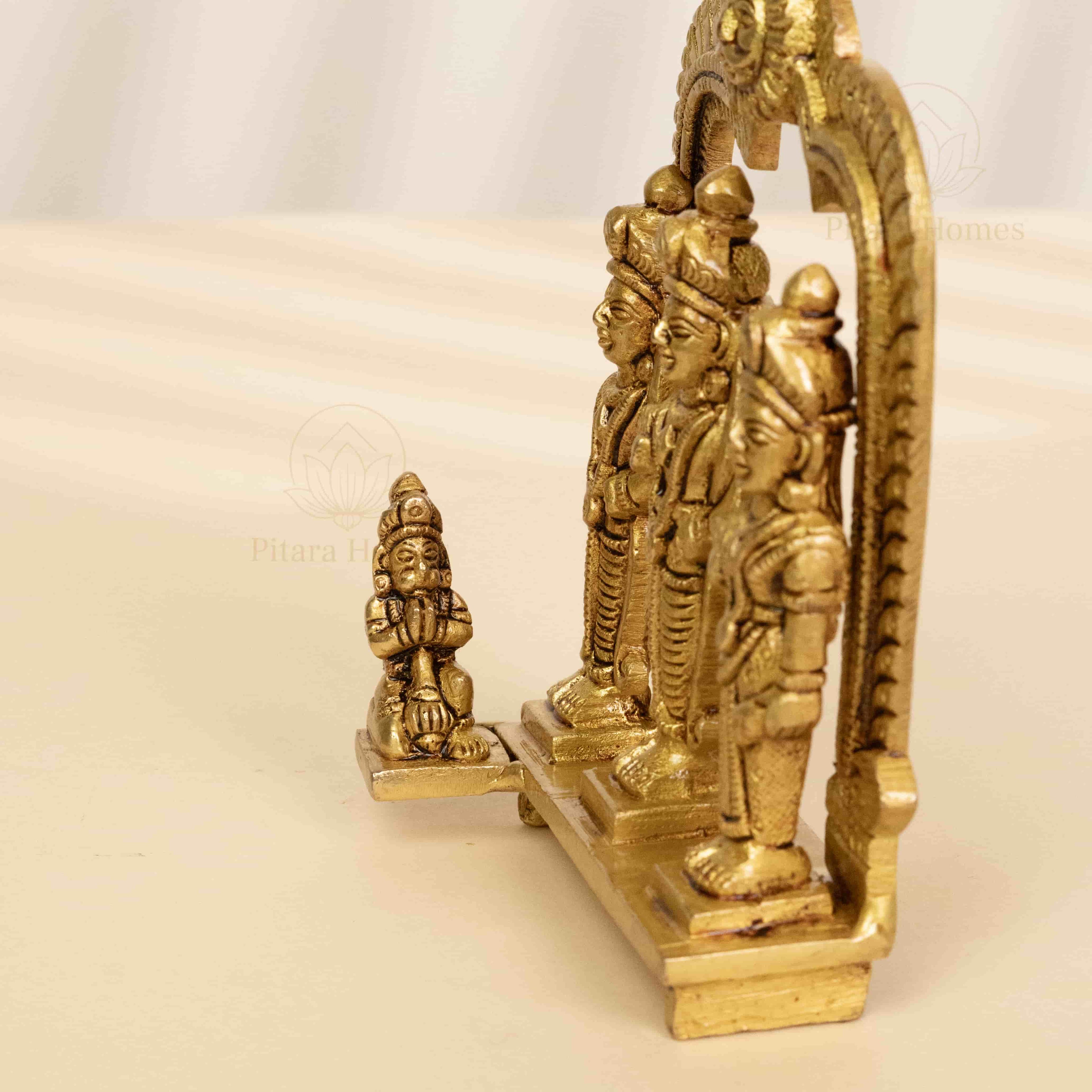 Pure Brass Ram Darbar Idol