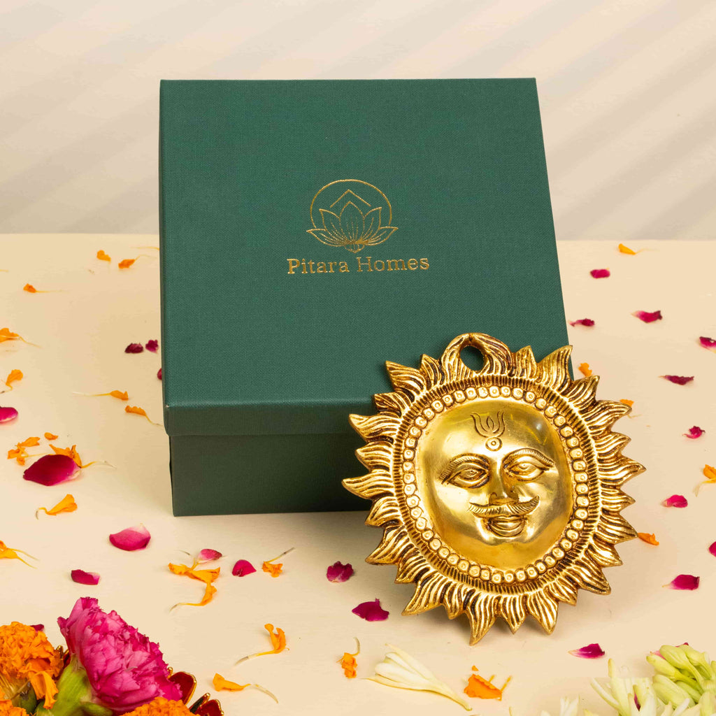 Premium Surya Brass Wall Hanging Gift Box