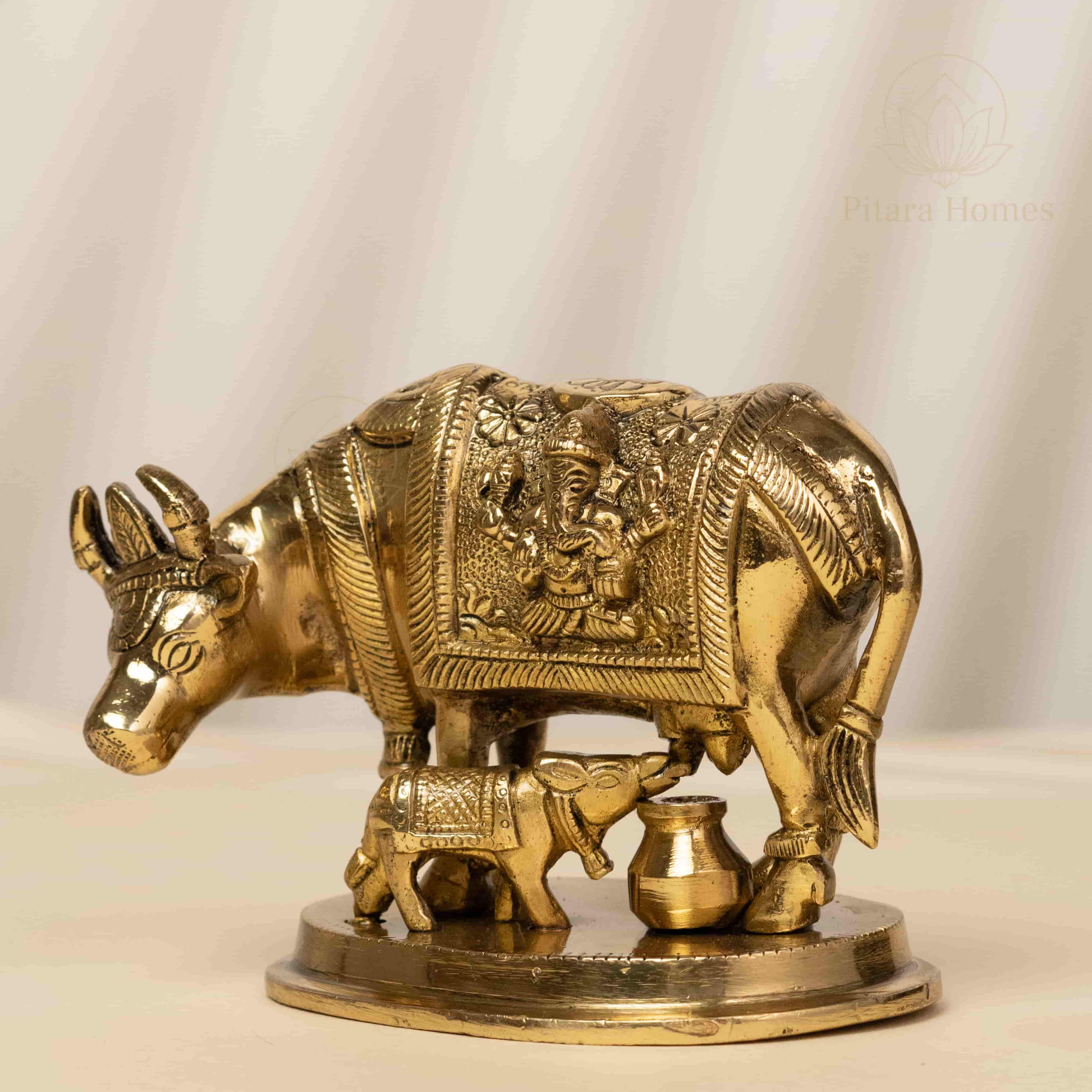 Pure Brass Kamdhenu