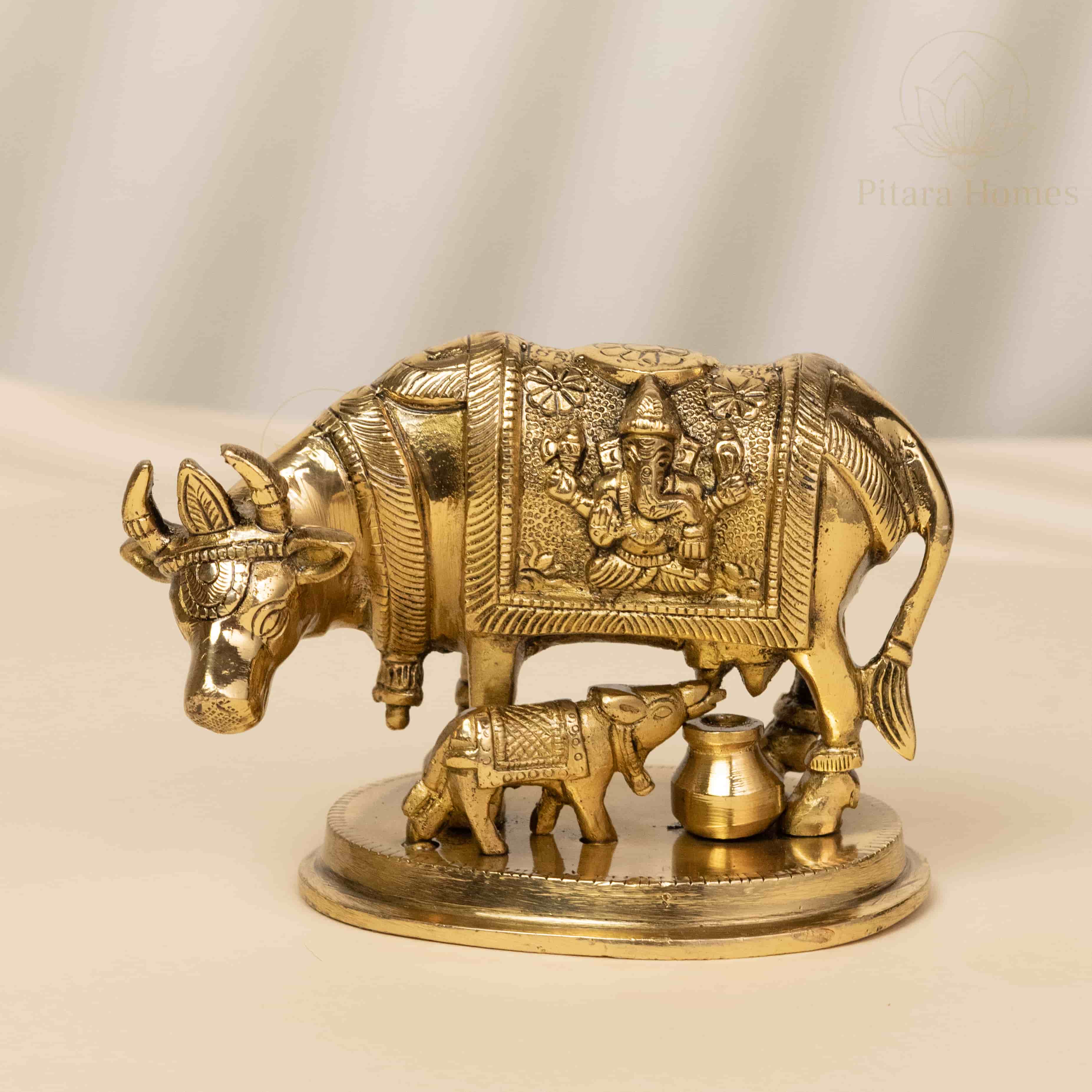 Pure Brass Kamdhenu