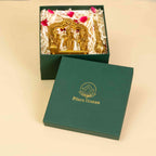 Pure Brass Ram Darbar Idol and Gada Gift Box