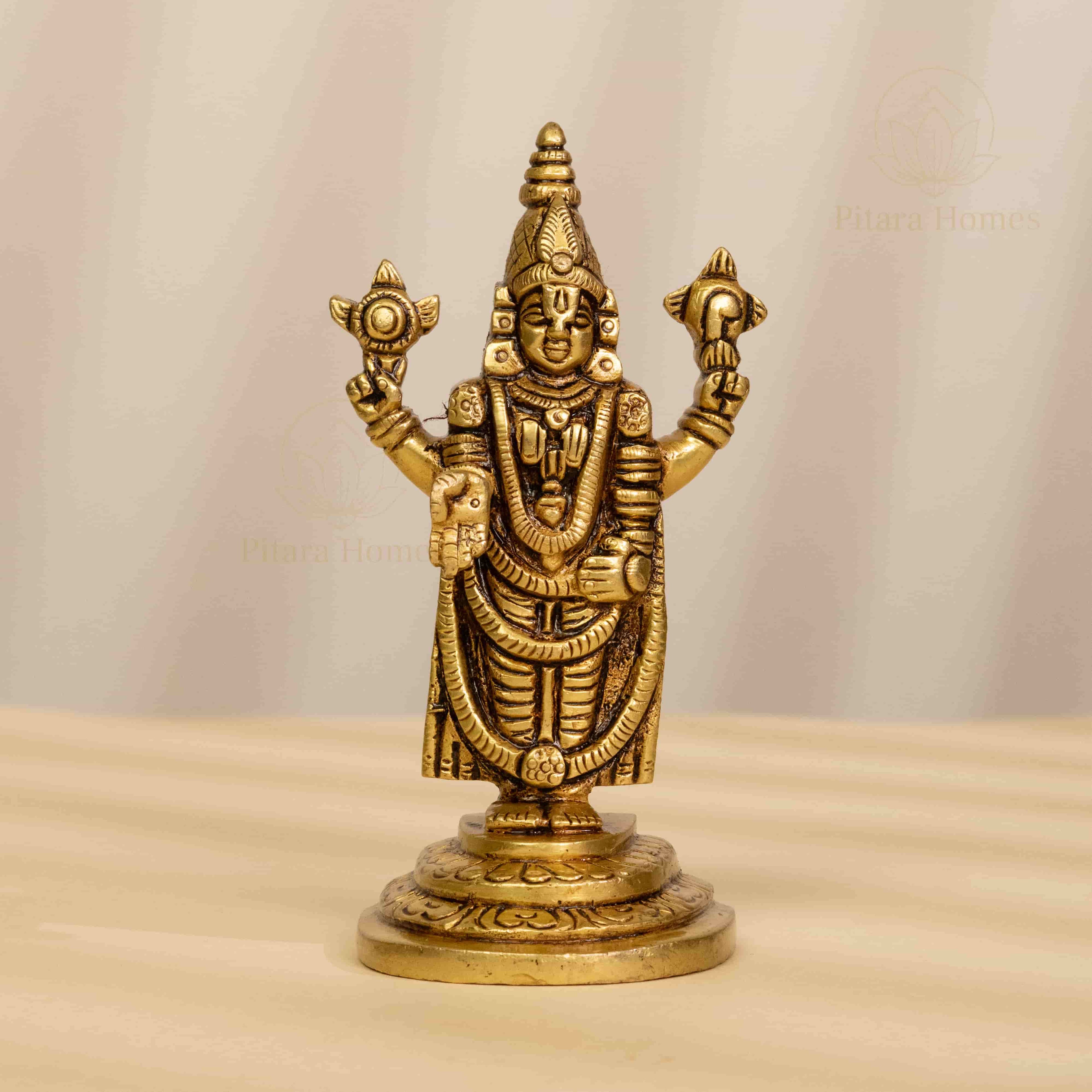 Pure Brass Balaji Idol