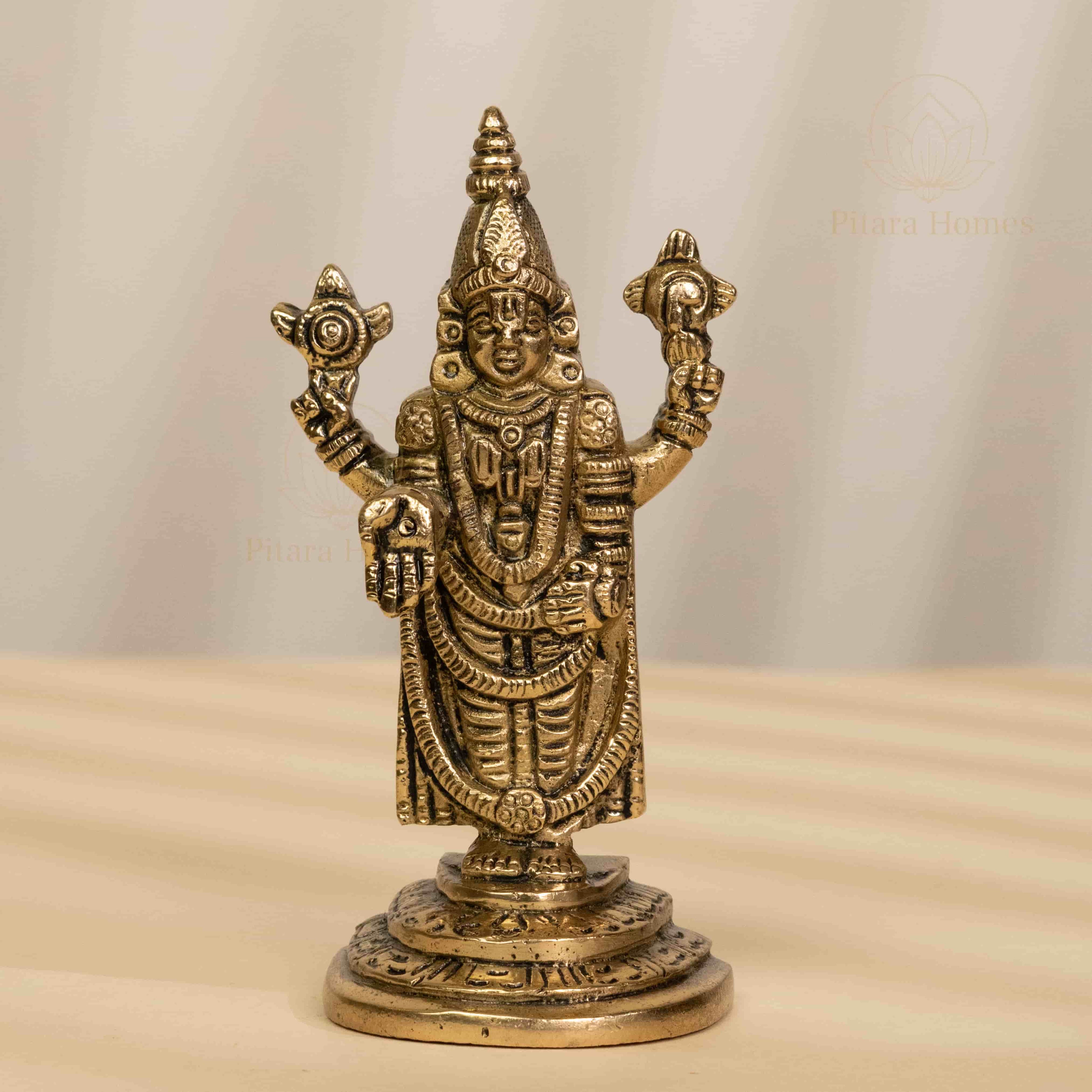 Pure Brass Balaji Idol