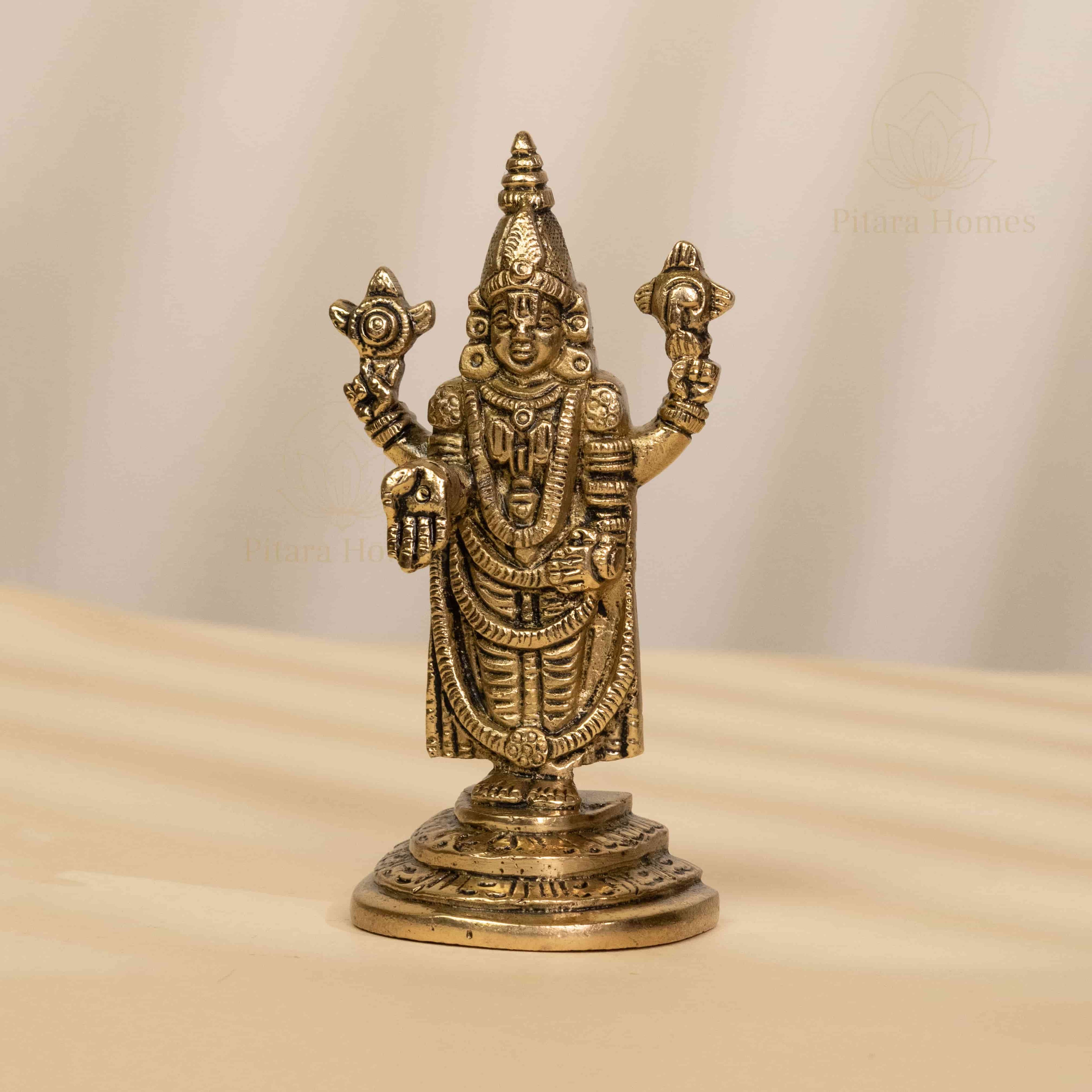 Pure Brass Balaji Idol