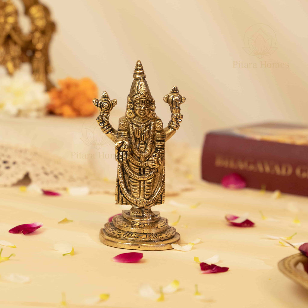 Pure Brass Balaji Idol