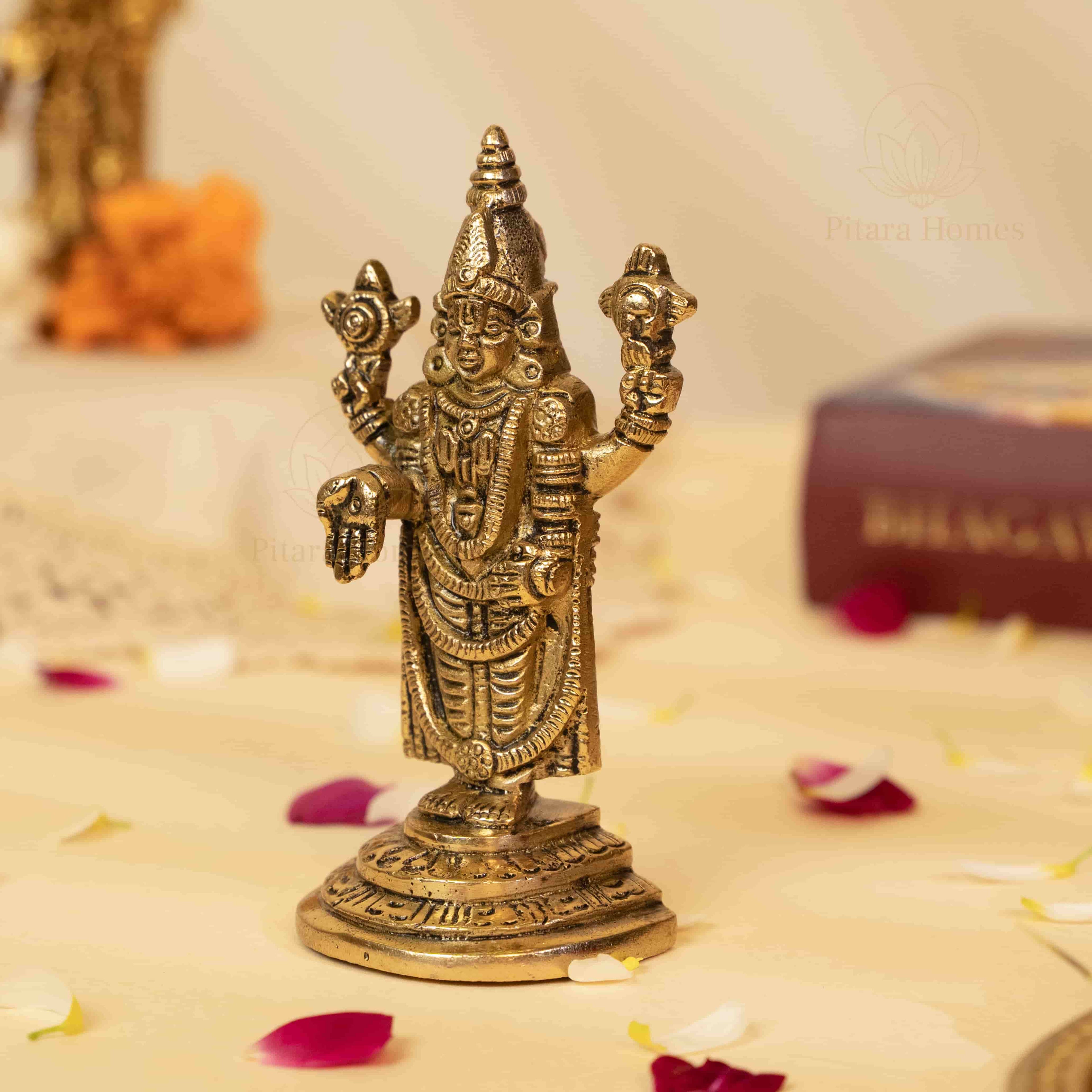 Pure Brass Balaji Idol