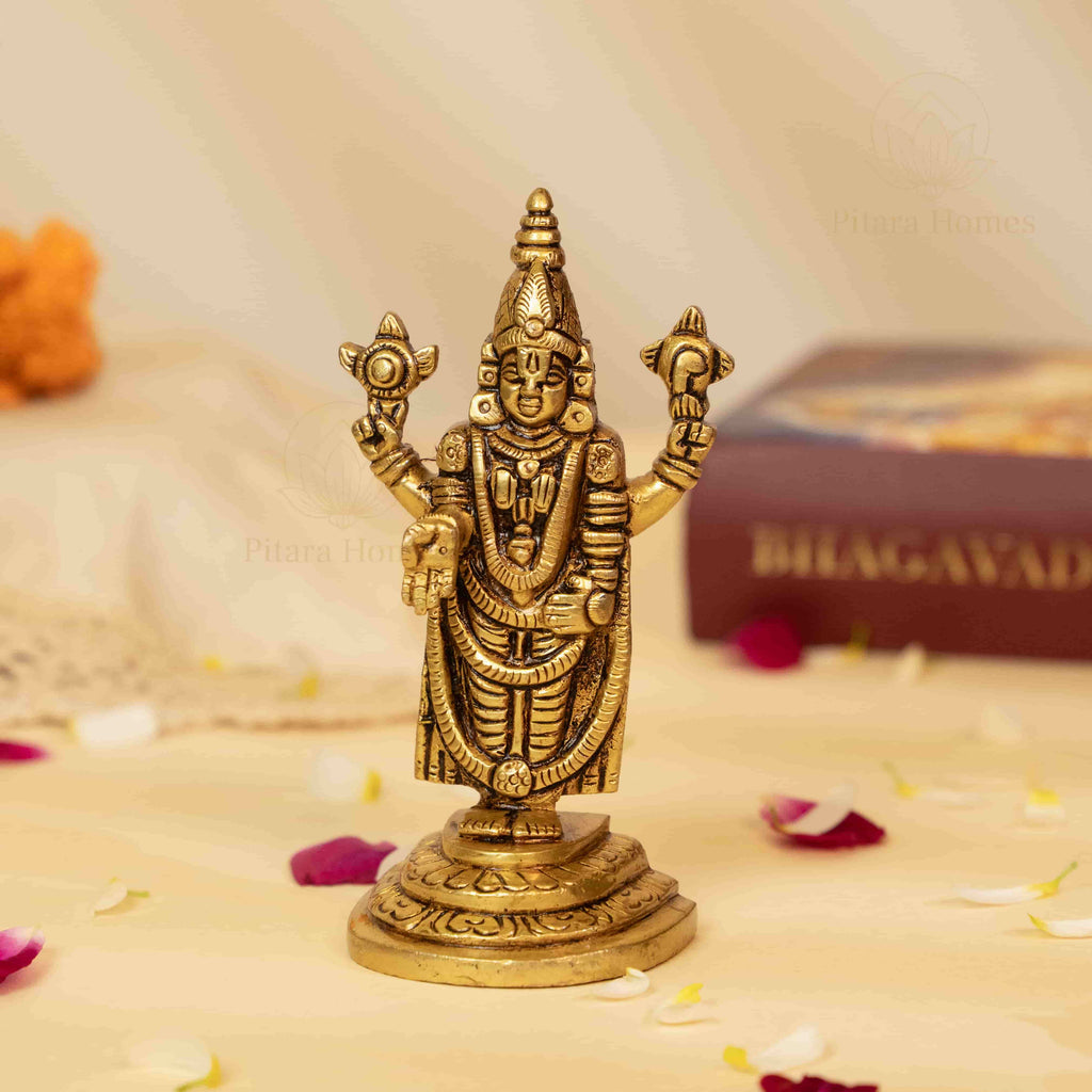 Pure Brass Balaji Idol