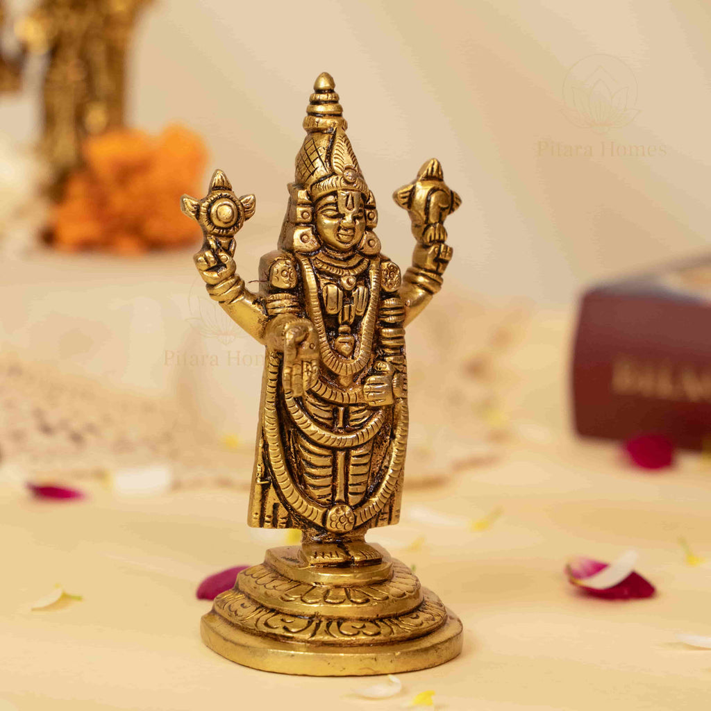 Pure Brass Balaji Idol