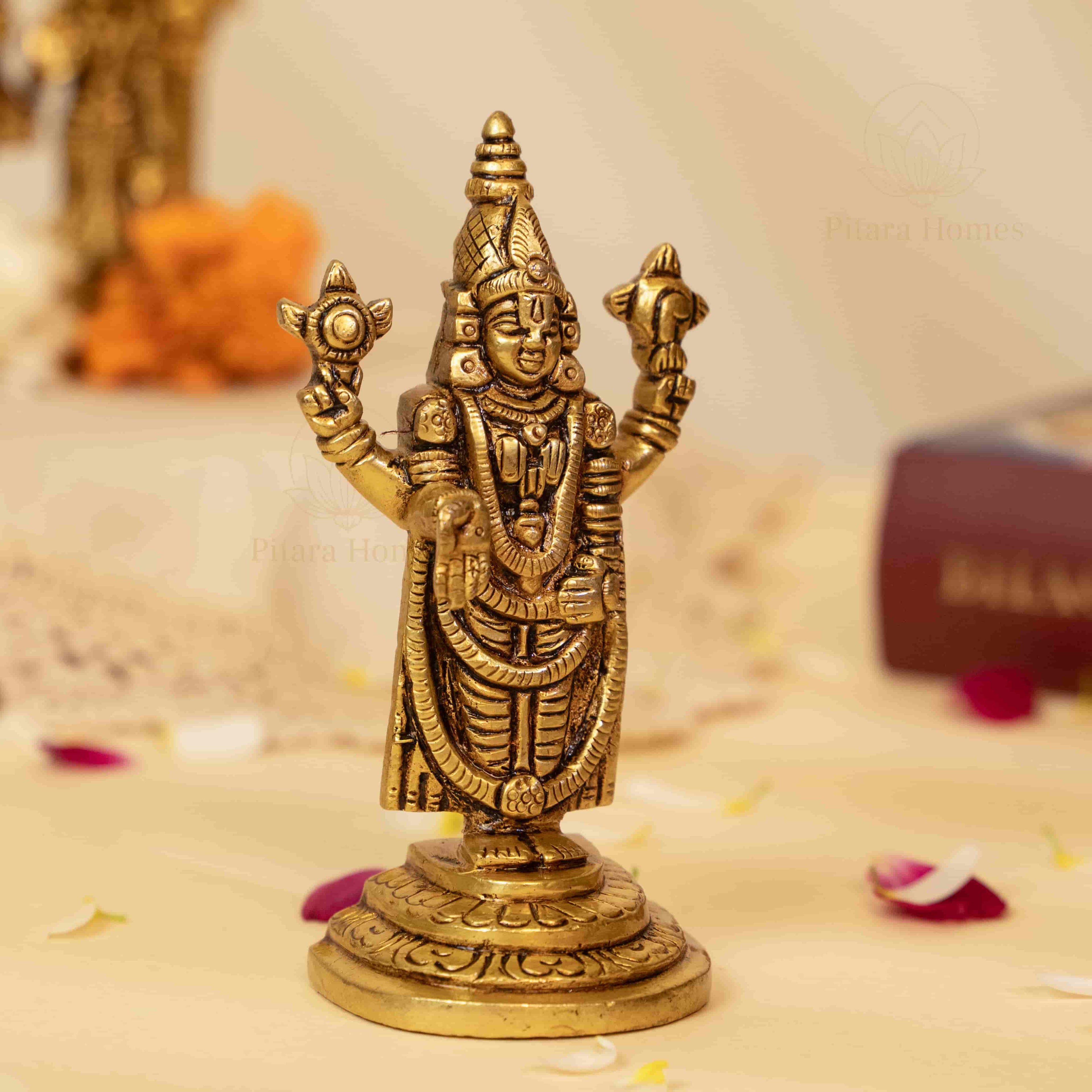 Pure Brass Balaji Idol