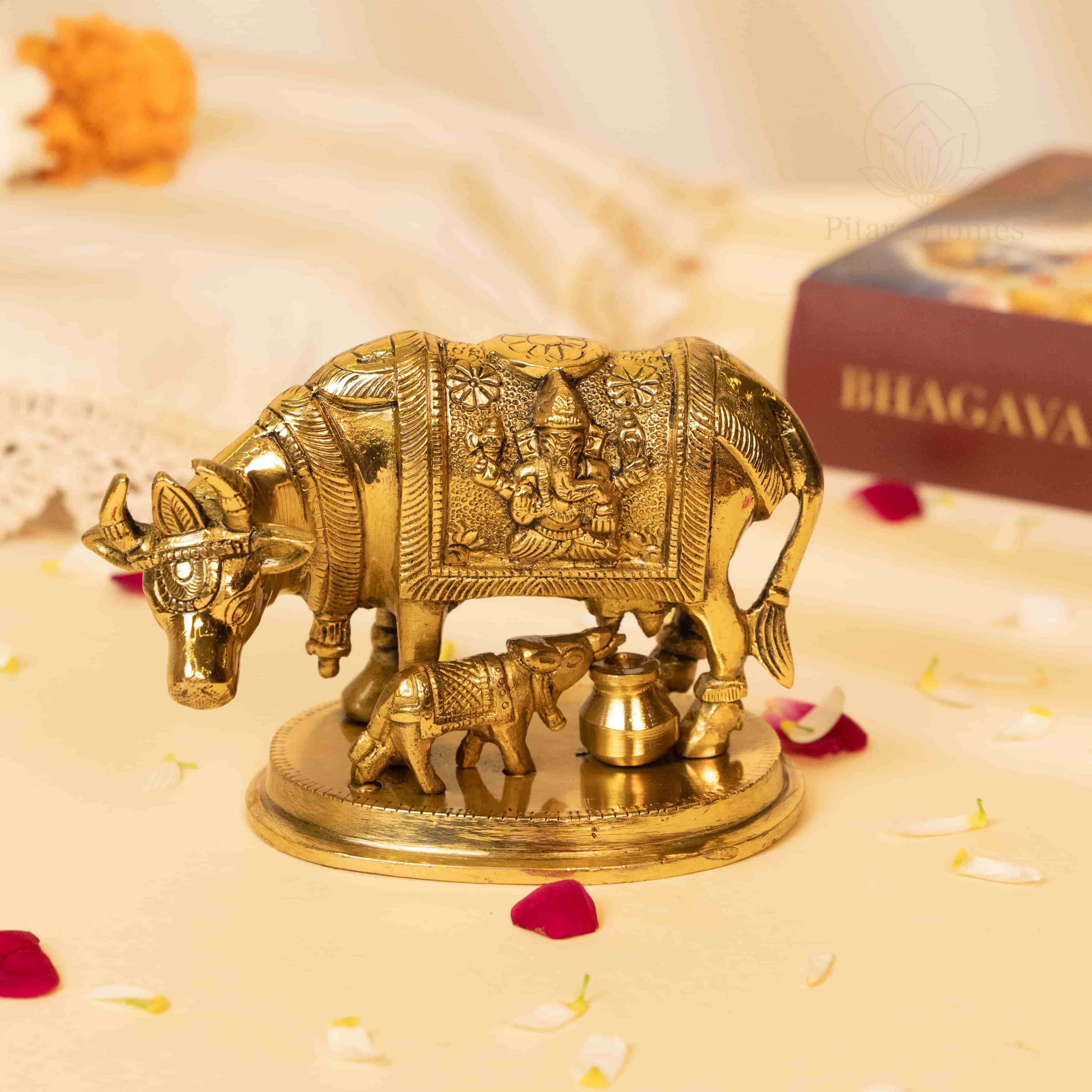 Pure Brass Kamdhenu