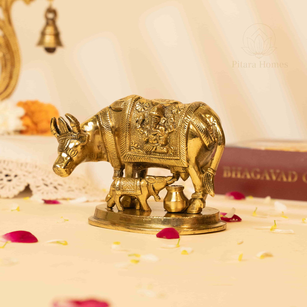Pure Brass Kamdhenu