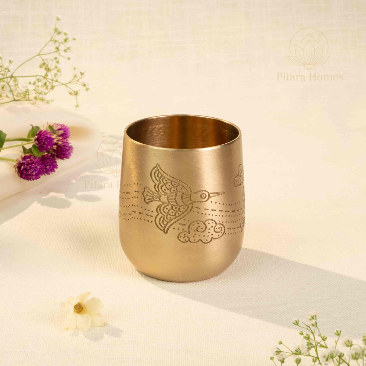 Ambar Pakshi Pure Brass Glass